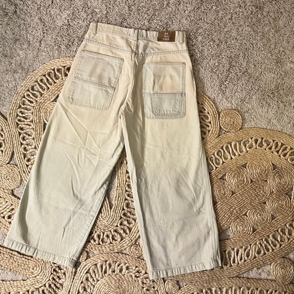 We The Free Piper Crop Wide Leg Denim Pants - Picture 3 of 4